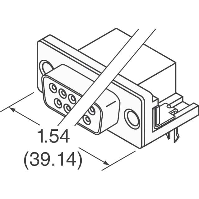 6E17C-015S-AJ-120 Amphenol ICC (Commercial Products)  Conjuntos de conectores D-Sub
